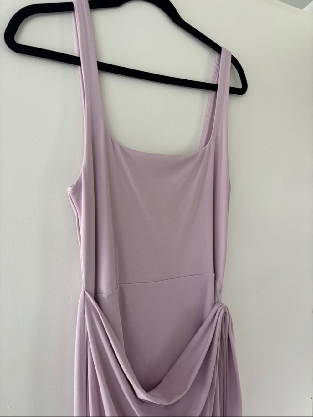 Aritzia Wilfred Lavender Lilac Saturn Midi Wrap Dress, NWOT - Picture 4 of 7